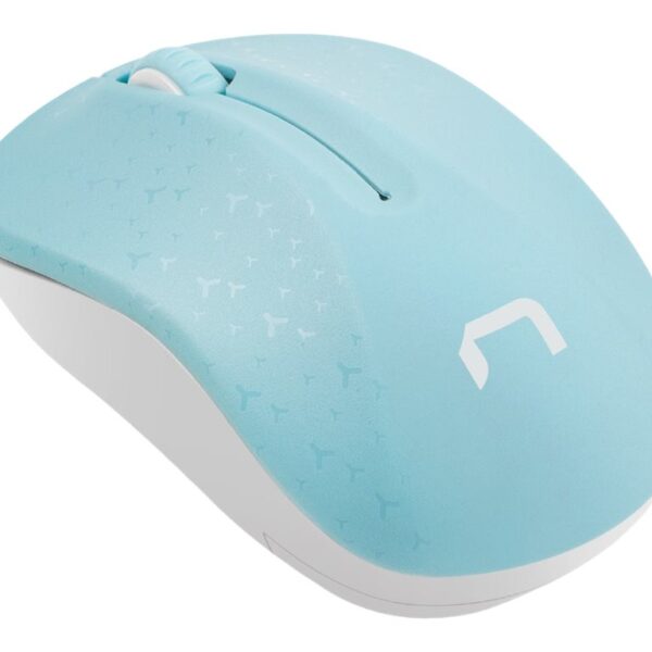 Natec Mouse, Toucan, Wireless, 1600 DPI, Optical, Blue/White | Natec | Mouse | Optical | Wireless | Blue/White | Toucan
