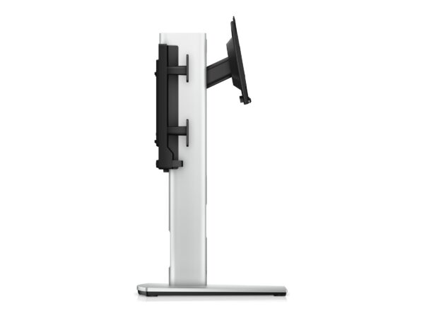 Dell | Desk Mount | Tilt, swivel, height adjustment, pivot | 19-27 " | Silver - Image 4