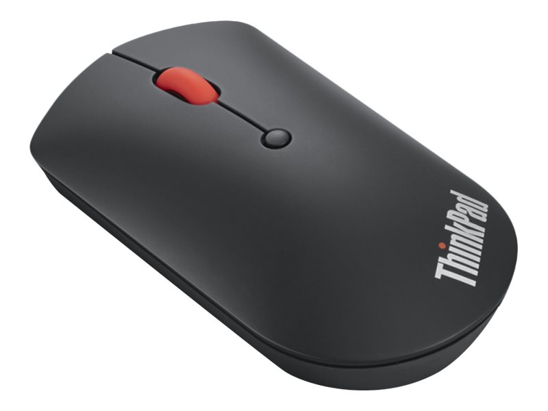 Lenovo | ThinkPad Bluetooth Silent Mouse w/o battery | Wireless | Bluetooth 5.0 | Black | 1 year(s) - Image 2