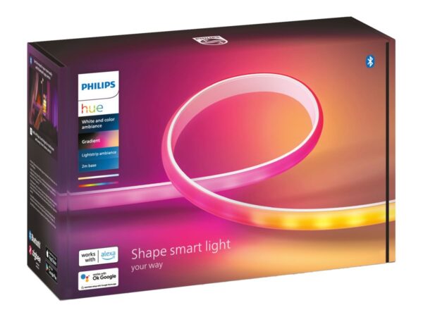 Philips Hue|Lightstrip|Hue Gradient Lightstrip 2m Base Kit|White and colored light - Image 10