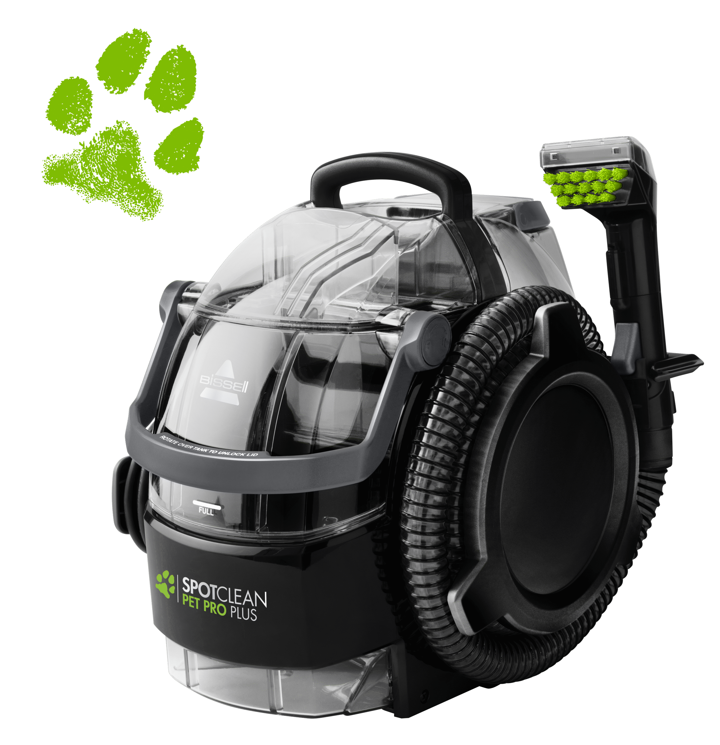 Bissell | SpotClean Pet Pro Plus Cleaner | 37252 | Corded operating | 750 W | Black/Titanium | 24 month(s) - Image 2