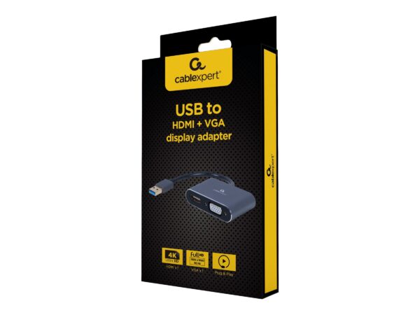 Cablexpert | USB display adapter | A-USB3-HDMIVGA-01 | USB 3.0 Type-A | 0.15 m - Image 5
