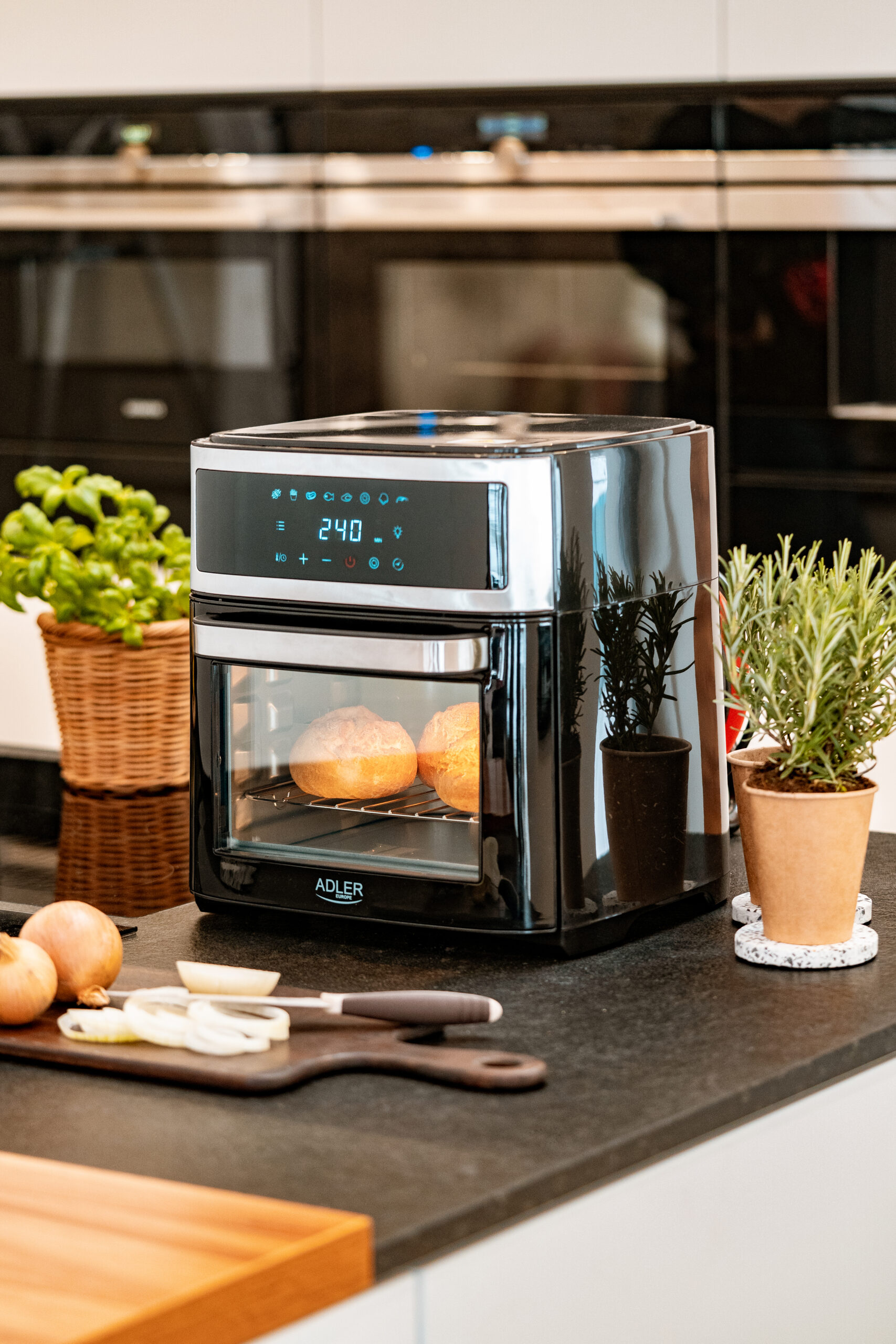 Adler | Airfryer Oven | AD 6309 | Power 1700 W | Capacity 13 L | Stainless steel/Black - Image 14