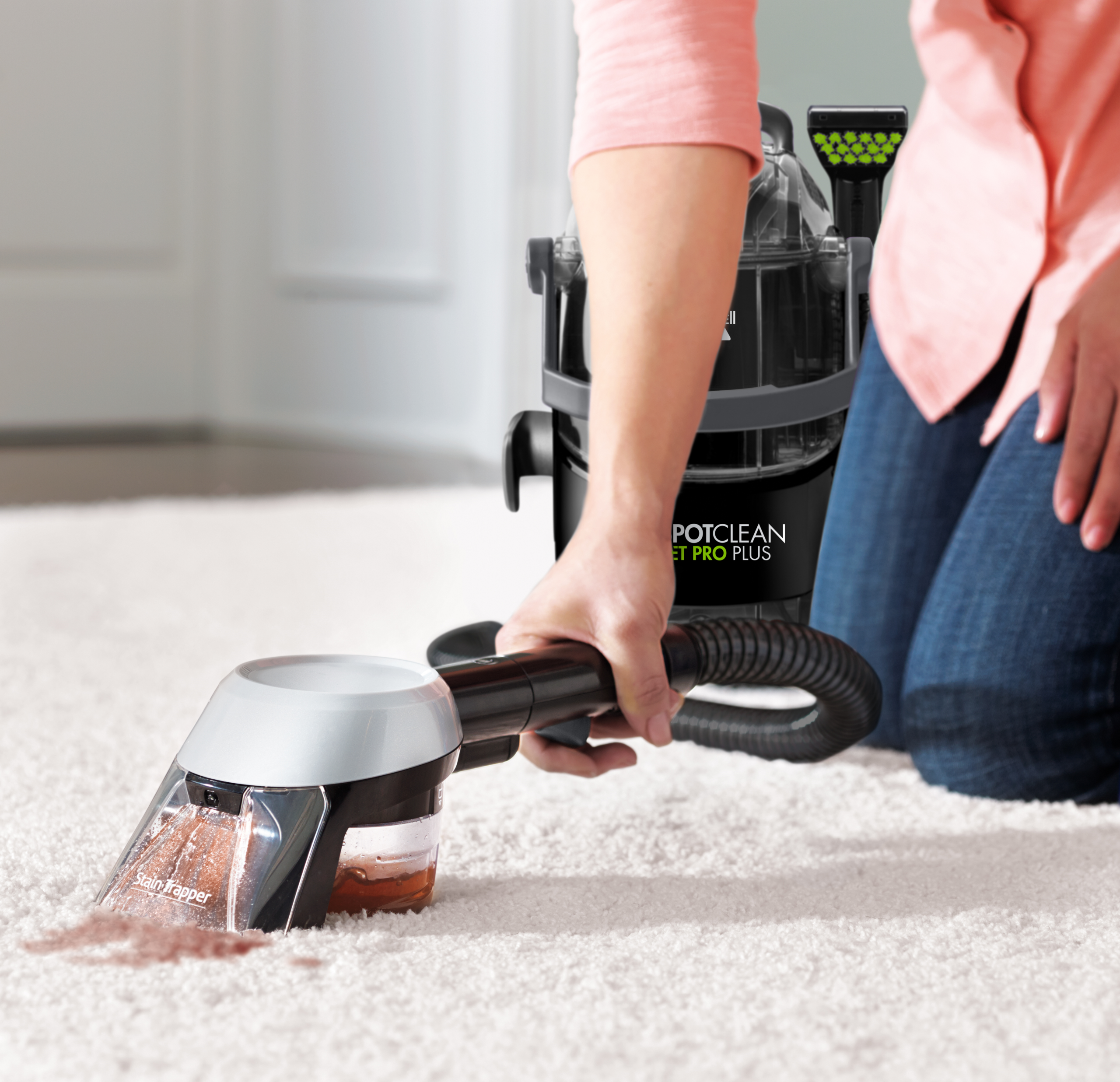 Bissell | SpotClean Pet Pro Plus Cleaner | 37252 | Corded operating | 750 W | Black/Titanium | 24 month(s) - Image 8