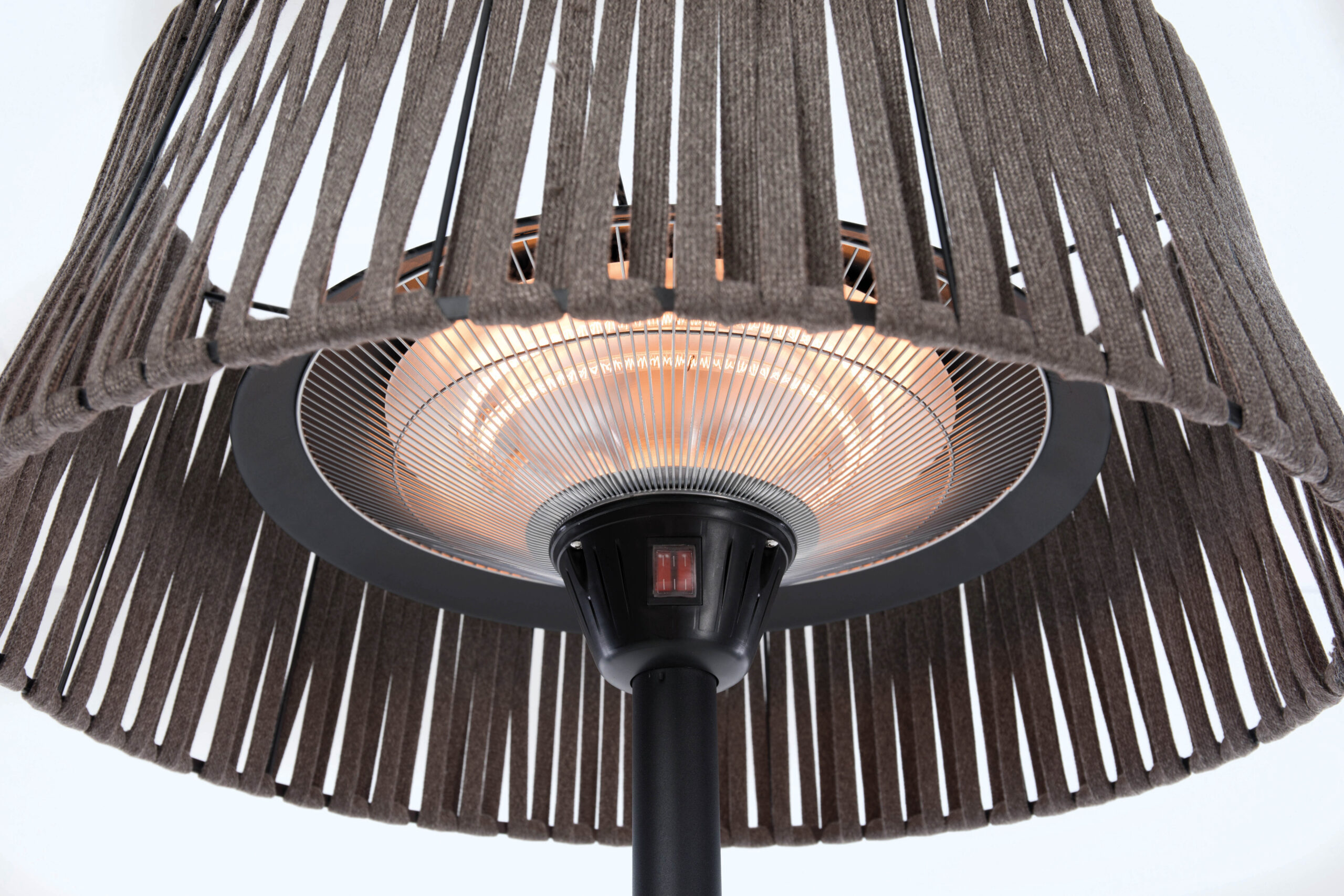 SUNRED | Heater | ARTIX M-SO BROWN, Corda Bright Standing | Infrared | 2100 W | Brown | IP44 - Image 2