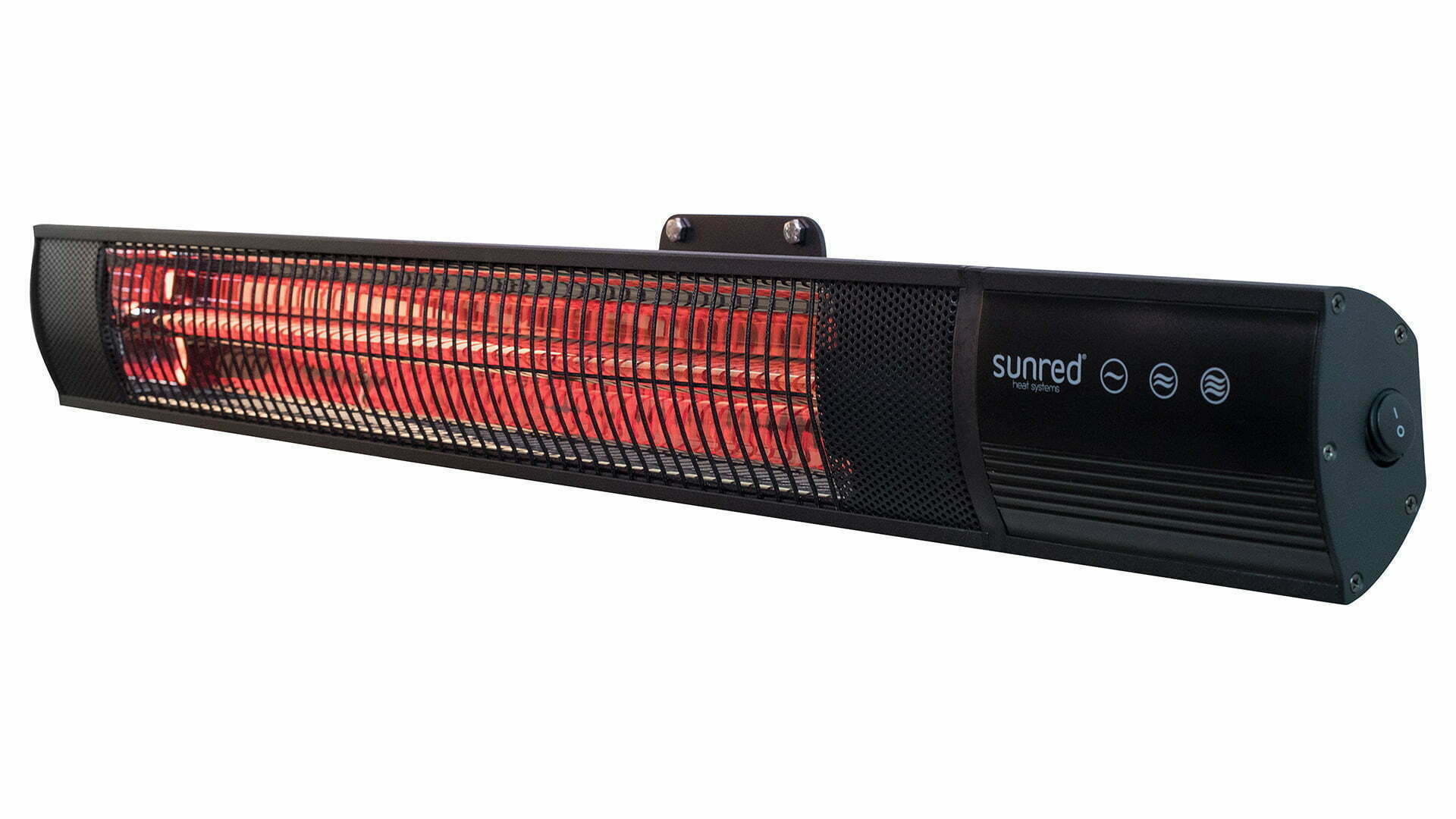 SUNRED | Heater | RD-DARK-20, Dark Wall | Infrared | 2000 W | Black | IP55 - Image 2