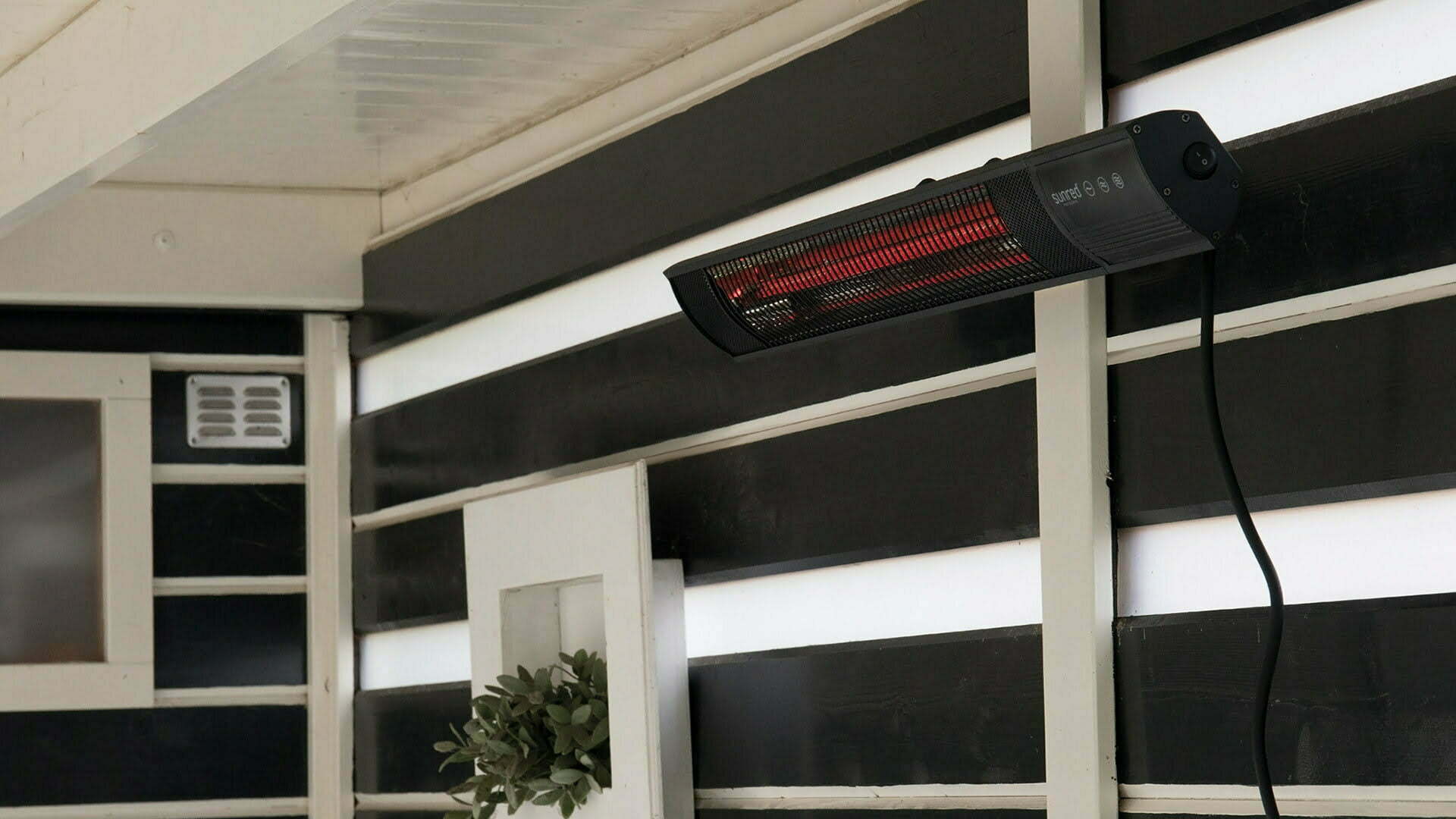 SUNRED | Heater | RD-DARK-20, Dark Wall | Infrared | 2000 W | Black | IP55 - Image 8