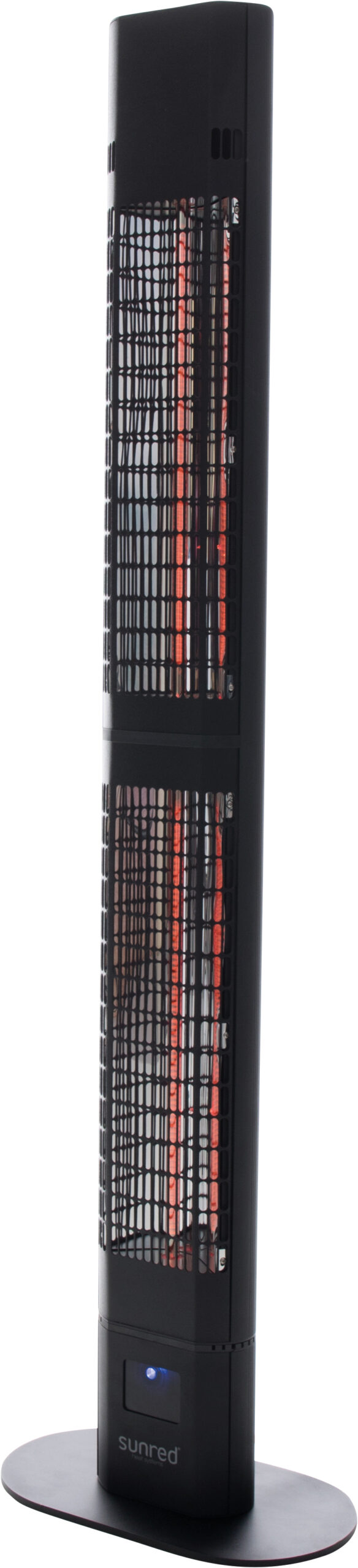 SUNRED | Heater | RD-DARK-3000L, Valencia Dark Lounge | Infrared | 3000 W | Black | IP55 - Image 2