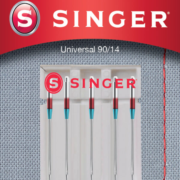 Singer | Universal Needle for Woven Fabrics 90/14 5PK