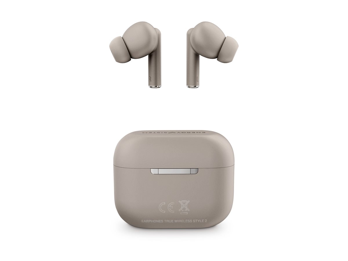 Energy Sistem Earphones True Wireless Style 2 Champagne (True Wireless Stereo, BT 5.1, Deep Bass, Charging Case) | Energy Sistem | True Wireless Earphones | Style 2 | Wireless | In-ear | Microphone | Noise canceling | Wireless | Champagne - Image 3