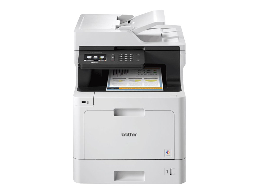 Brother MFC-L8690CDW | Laser | Colour | Color Laser Multifunction Printer | A4 | Wi-Fi - Image 2