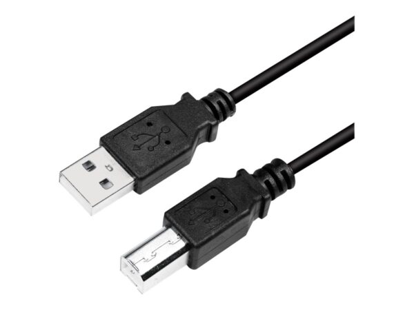 Logilink | CU0007B USB 2.0 cable | USB-A to USB-B USB 2.0 A (male) | USB 2.0 B (male) - Image 2
