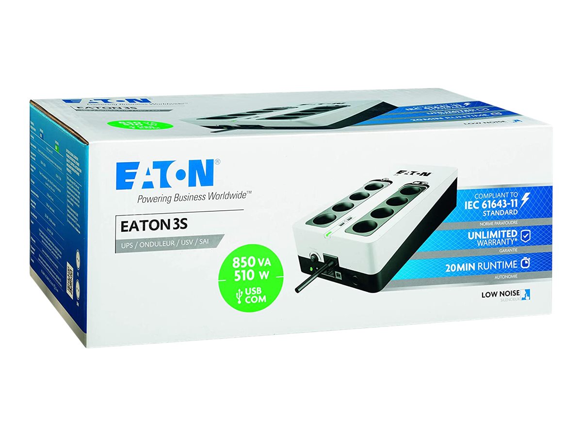 Eaton | UPS | 3S 850 DIN | 850 VA | 510 W - Image 7