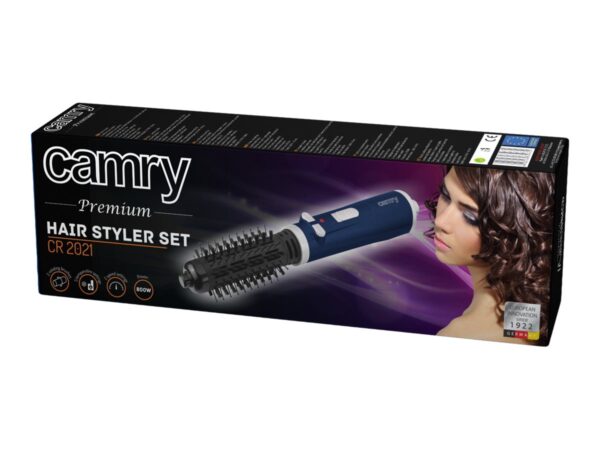 Camry | Hair Styler | CR 2021 | Warranty 24 month(s) | Number of heating levels 3 | 1000 W | White/Pink - Image 8