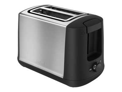 TEFAL | Toaster | TT340830 | Number of slots 2 | Housing material Stainless steel | Stainless Steel/Black - Image 2