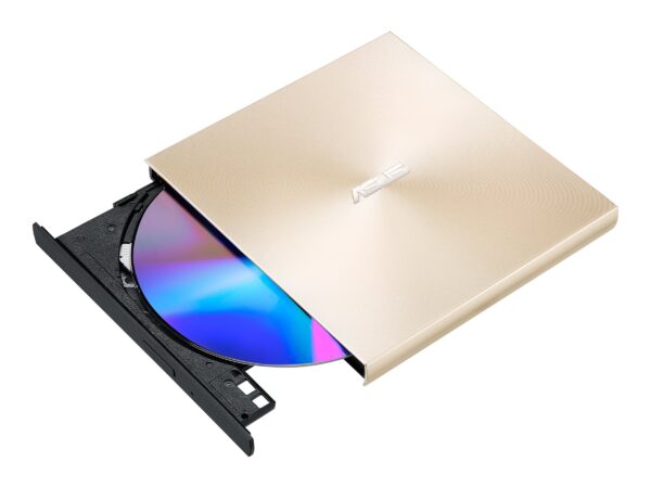 Asus | ZenDrive U8M (SDRW-08U8M-U) | Interface  USB Type-C | DVD±RW | CD read speed 24 x | CD write speed 24 x | Gold - Image 6