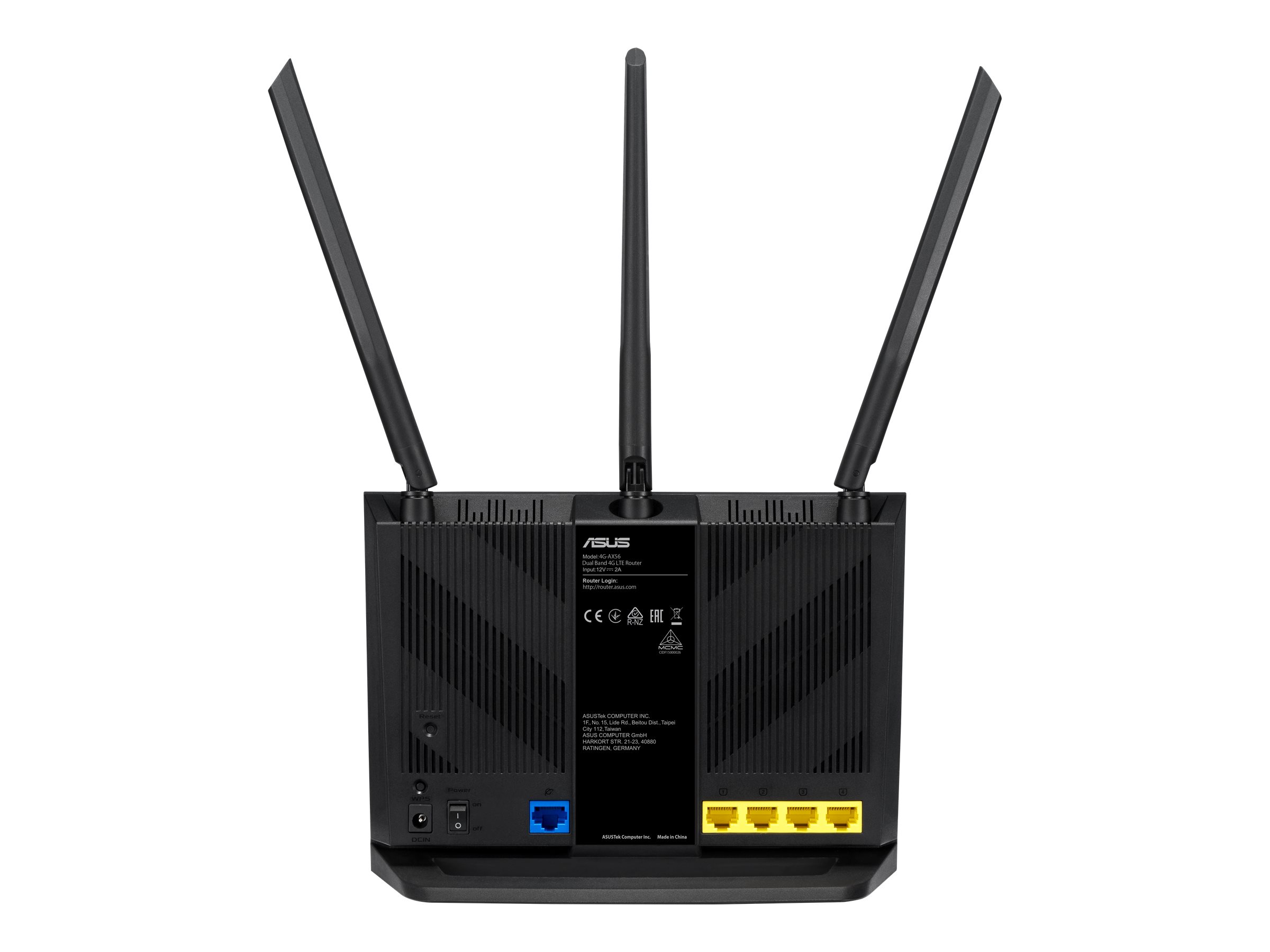 LTE Router | 4G-AX56 | 802.11ax | Ethernet LAN (RJ-45) ports Ethernet WAN | Mesh Support No | MU-MiMO Yes | 4G | Antenna type Dual-band | 36 month(s) - Image 12