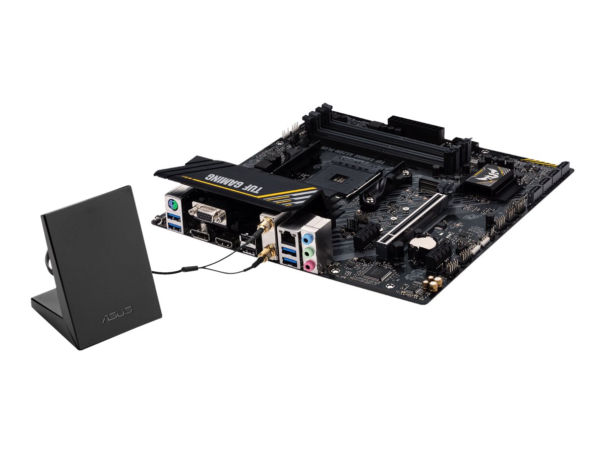 Asus | TUF GAMING A520M-PLUS | Processor family AMD | Processor socket AM4 | DDR4 | Memory slots 4 | Supported hard disk drive interfaces SATA, M.2 | Number of SATA connectors 4 | Chipset AMD A520 | Micro ATX - Image 10