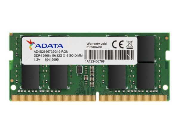 ADATA | Premier DDR4 RAM | 8 GB | SO-DIMM | 2666 MHz | Notebook | Registered No | ECC No - Image 2
