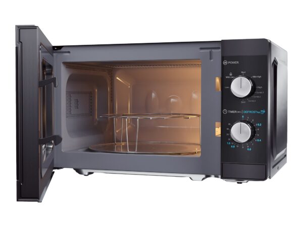 Sharp | Microwave Oven with Grill | YC-MG01E-B | Free standing | 800 W | Grill | Black - Image 8