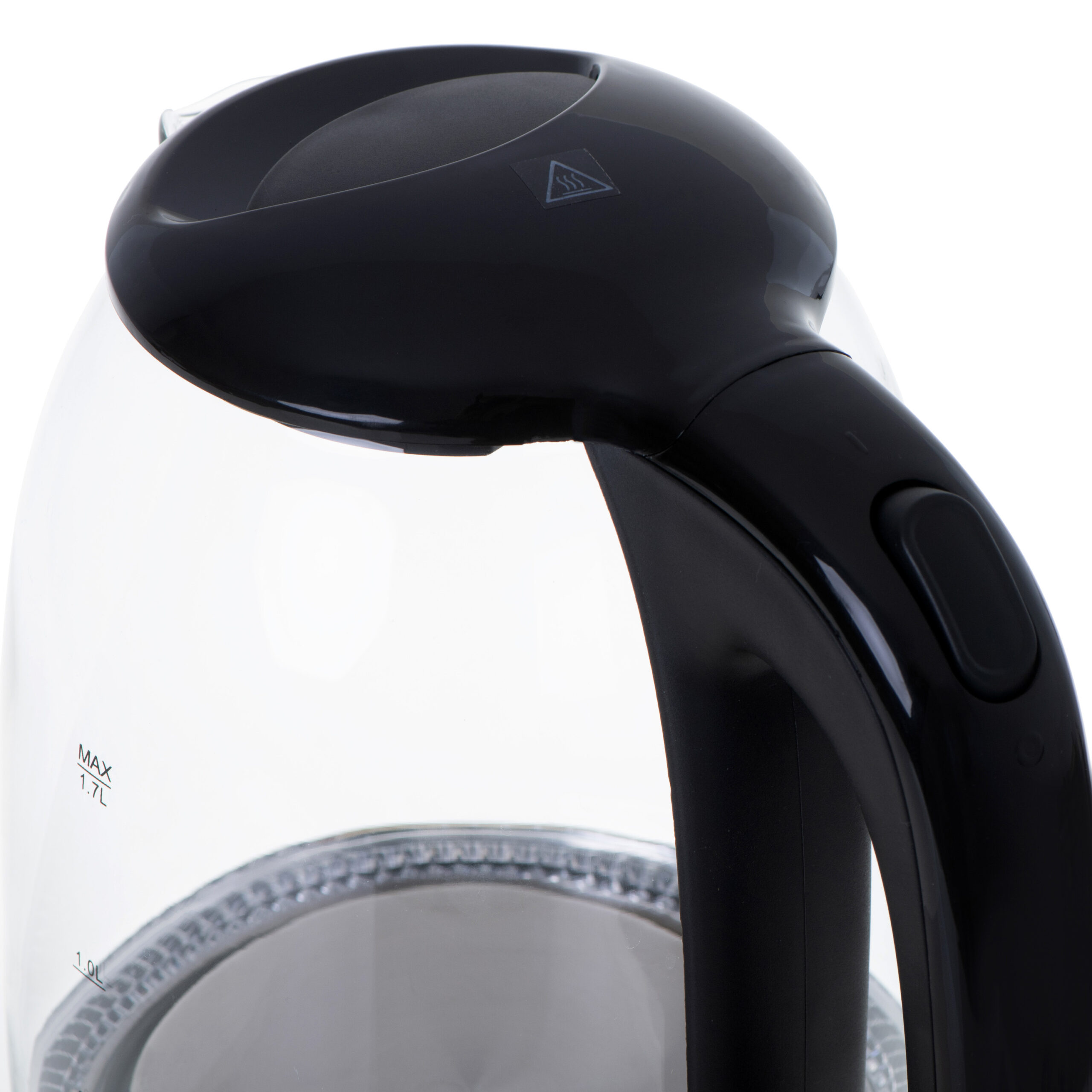 Mesko | Kettle | MS 1302b | Electric | 2200 W | 1.7 L | Glass | 360° rotational base | Black - Image 6