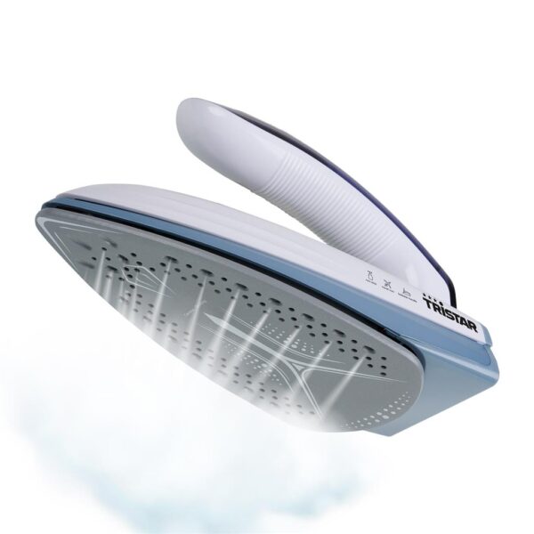 Tristar | Travel Steam Iron | ST-8152 | Steam Iron | 1000 W | Water tank capacity 60 ml | Continuous steam 15 g/min | Blue - Image 2