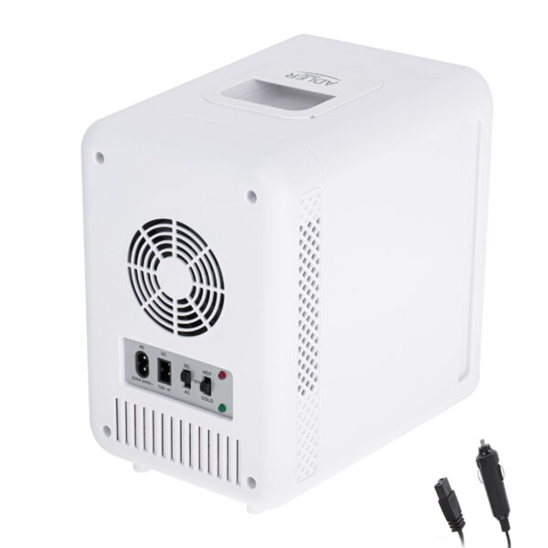 Adler | Mini refrigerator with mirror | AD 8085 | Free standing | Larder | Height 27 cm | Fridge net capacity 4 L | White - Image 6