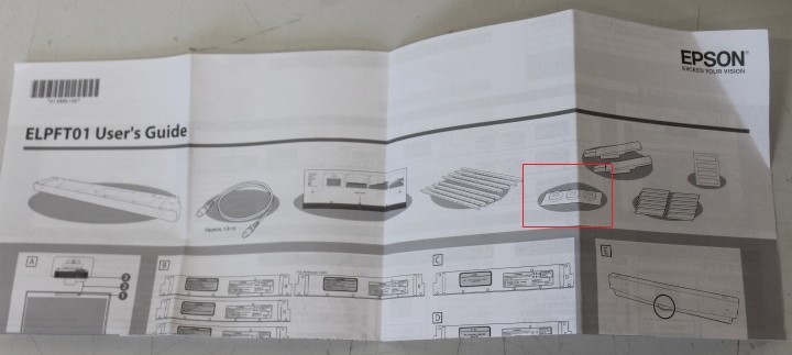 SALE OUT. Epson Finger Touch Unit - MISSING PADS | ELPFT01 | Epson | Finger Touch Unit | ELPFT01 | MISSING PADS - Image 5