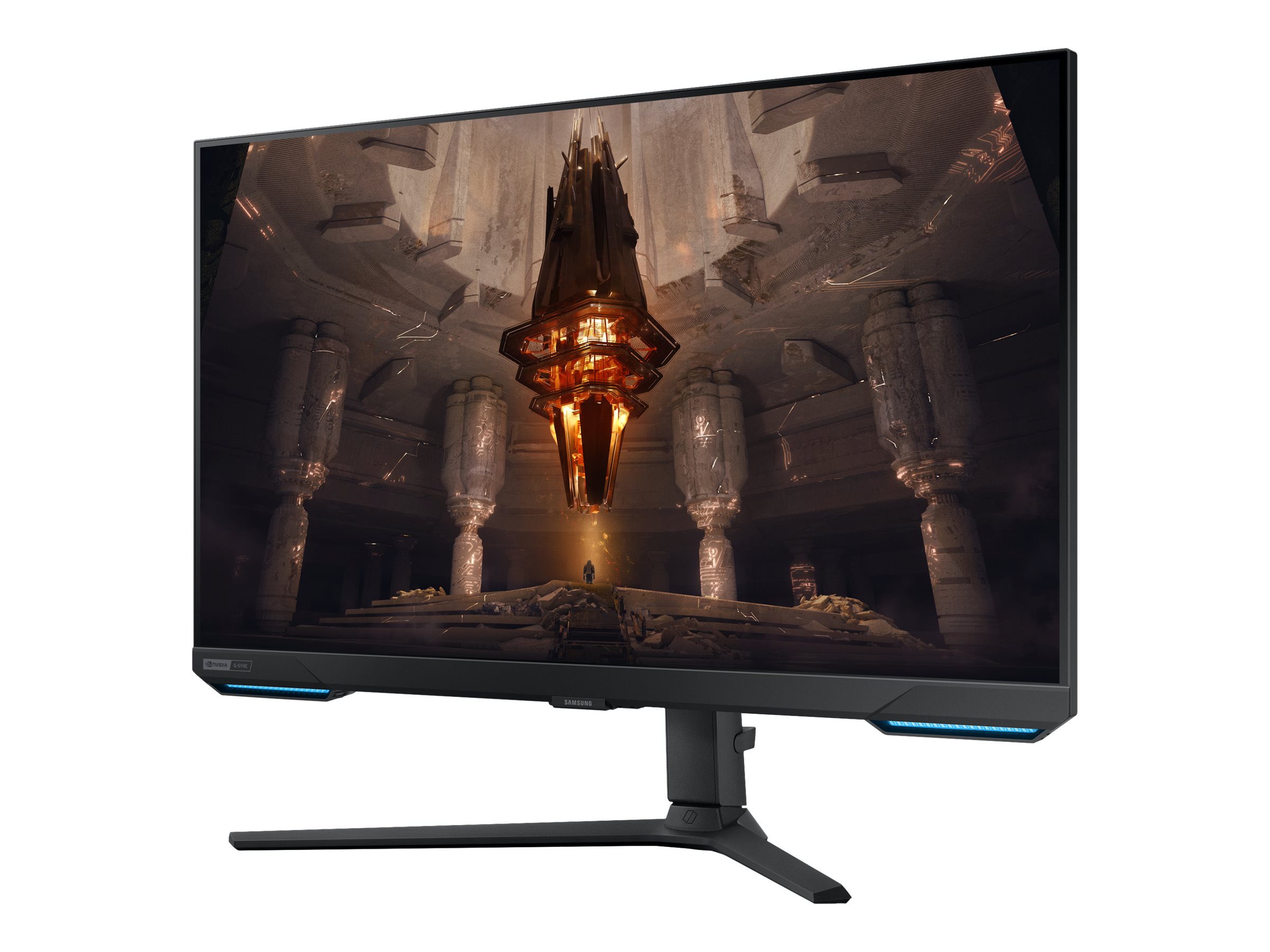 Samsung | Flat Monitor | LS32BG700EUXEN | 32 " | IPS | UHD | 16:9 | 144 Hz | 1 ms | 3840 x 2160 | 300 cd/m² | HDMI ports quantity 2 | Black - Image 3