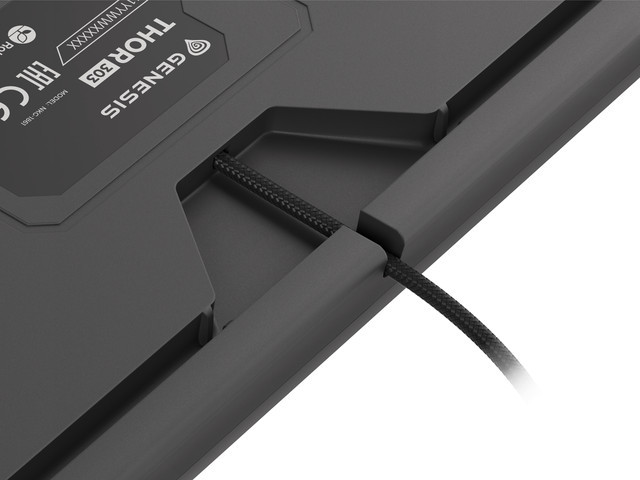 Genesis | THOR 303 | Mechanical Gaming Keyboard | Wired | RGB LED light | US | USB Type-A | 1152 g | Outemu Red - Image 6