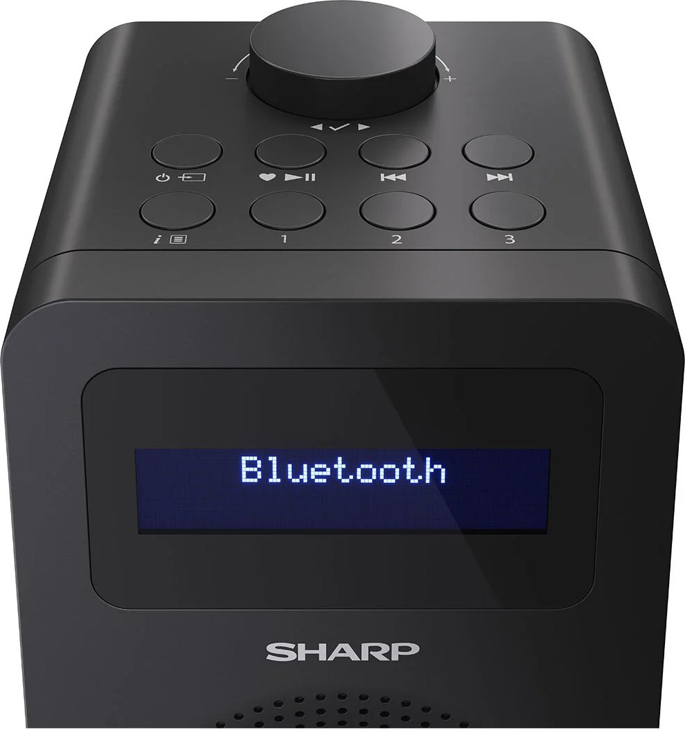 Sharp DR-430(BK) Digital Radio, FM/DAB/DAB+, Bluetooth 5.0, Midnight Black | Sharp | Digital Radio | DR-430(BK) | Bluetooth | Midnight Black - Image 5