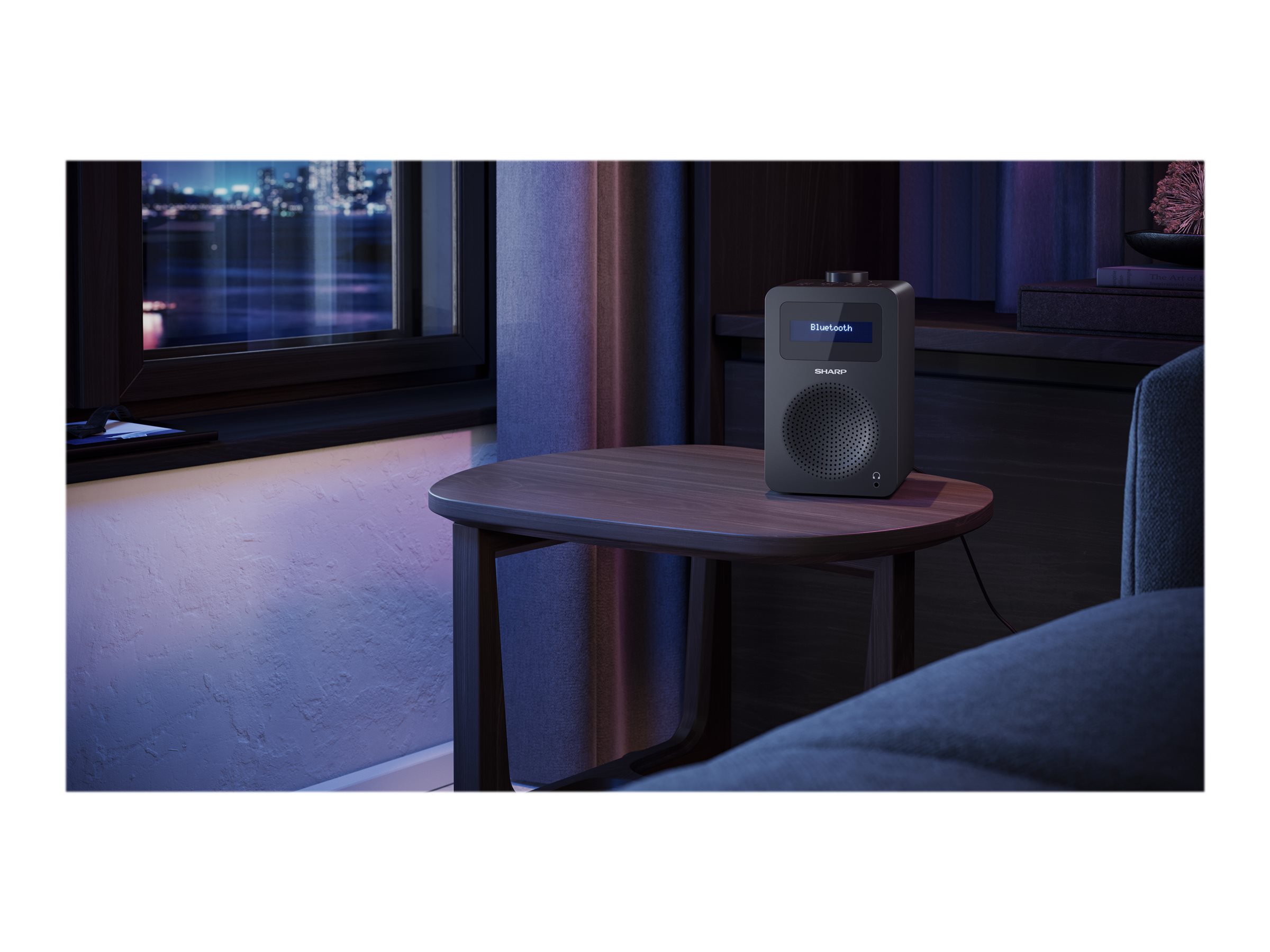 Sharp DR-430(BK) Digital Radio, FM/DAB/DAB+, Bluetooth 5.0, Midnight Black | Sharp | Digital Radio | DR-430(BK) | Bluetooth | Midnight Black - Image 12