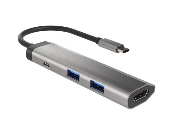 Natec | Multi-Port Adapter | Fowler Slim | USB Type-C - Image 3