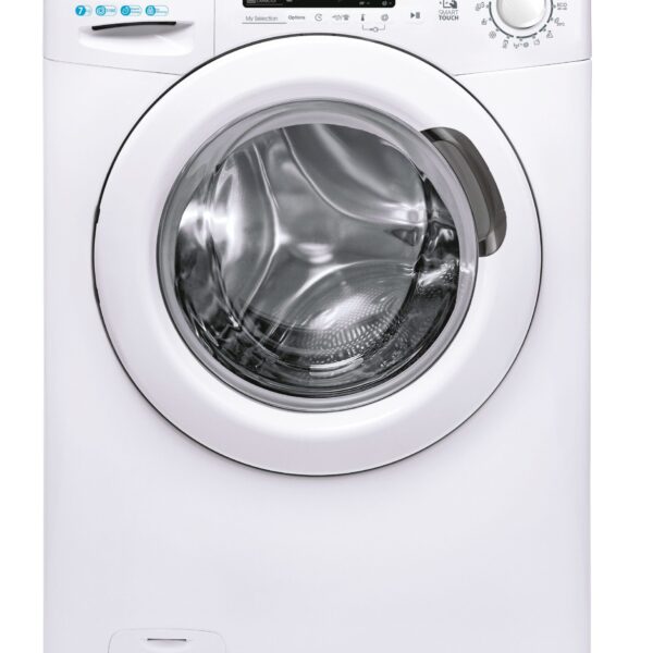 Candy | Washing Machine | CS4 1172DE/1-S | Energy efficiency class D | Front loading | Washing capacity 7 kg | 1100 RPM | Depth 45 cm | Width 60 cm | Display | LCD | Near Field Communication (NFC) | White
