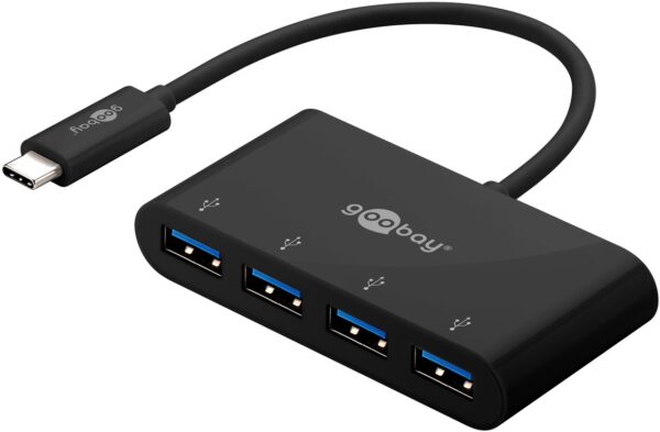 Goobay | 4-Port USB-C Multiport Adapter | 61073 | Type-C | USB-A - Image 3