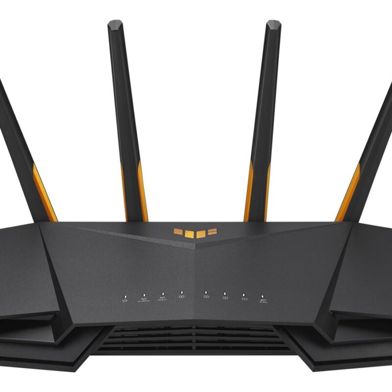 Wireless Wifi 6 AX4200 Dual Band Gigabit Router, EU and UK plug | TUF-AX4200 | 802.11ax | 3603+574 Mbit/s | 10/100/1000 Mbit/s | Ethernet LAN (RJ-45) ports 4 | Mesh Support Yes | MU-MiMO Yes | 3G/4G data sharing | Antenna type External | 1 x USB 3.2 Gen 1 | 36 month(s)