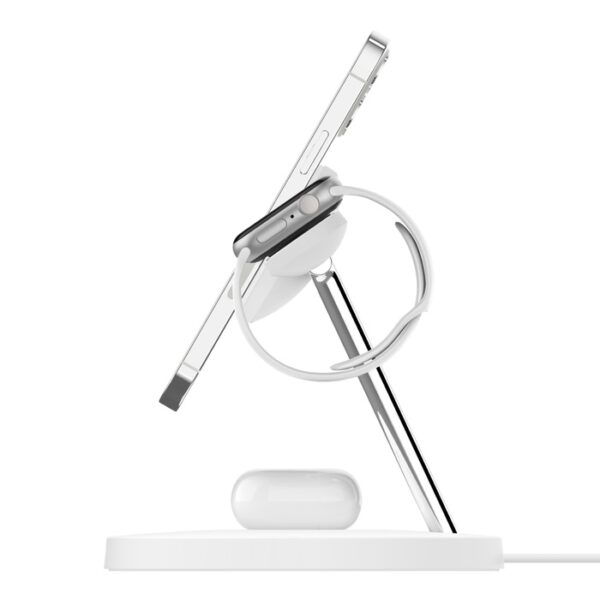 Belkin | Pro MagSafe 3in1 Wireless Charging Stand + AC Power Adapter | BOOST CHARGE - Image 9