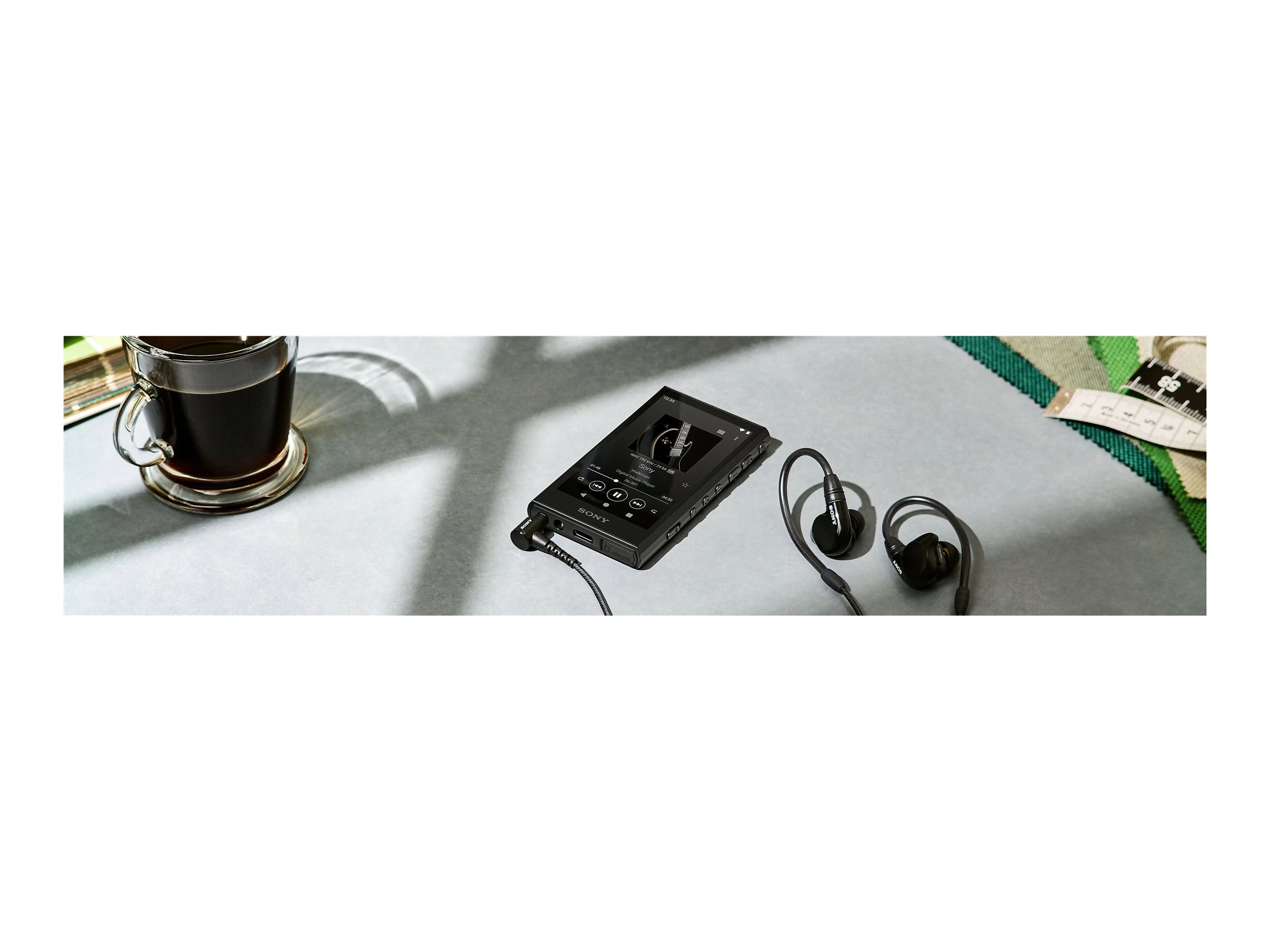 Sony NW-A306 Walkman A Series Portable Audio Player 32GB, Black | Sony | Walkman A Series Portable Audio Player | NW-A306 | Bluetooth | Internal memory 32 GB | USB connectivity | Wi-Fi - Image 10