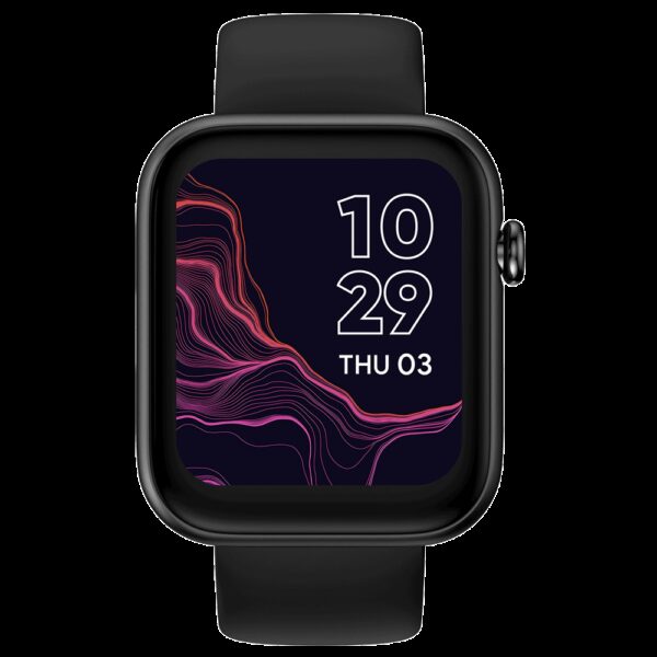 GTH2 | Smart watch | TFT | Touchscreen | 1.72” | Activity monitoring 24/7 | Waterproof | Bluetooth | Black