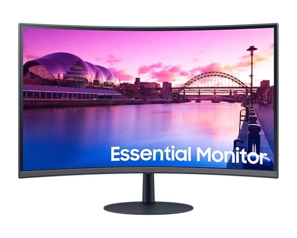 Samsung | Curved Monitor | LS27C390EAUXEN | 27 " | VA | FHD | 16:9 | 75 Hz | 4 ms | 1920 x 1080 | 250 cd/m² | HDMI ports quantity 2 | Black | Warranty 36 month(s) - Image 3