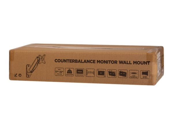 Logilink | Wall mount | Tilt, swivel, rotate | 17-32 " | Maximum weight (capacity) 9 kg | Black - Image 10