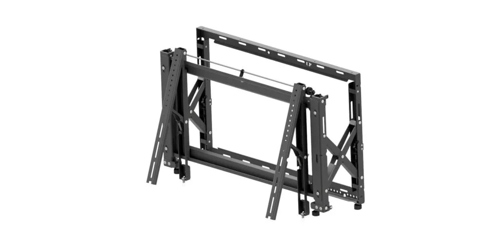 EDBAK | Wall mount | VWPOP95-L | 70-98 " | Maximum weight (capacity) 130 kg | Black