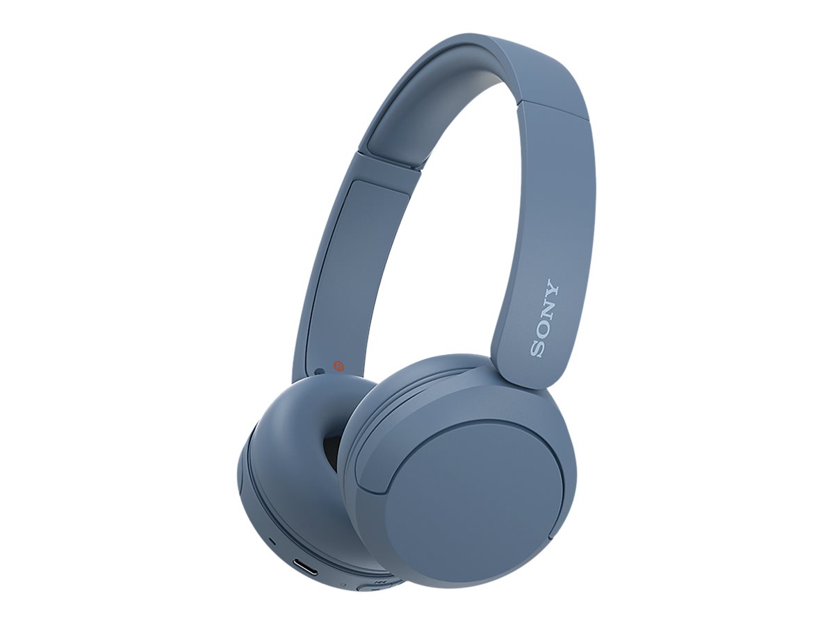 Sony | Wireless Headphones | WH-CH520 | Wireless | On-Ear | Microphone | Noise canceling | Wireless | Blue - Image 2
