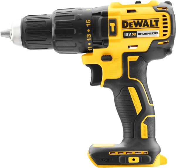 18V XR Brushless Hammer Drill Driver - 2 X 2Ah Batteries | DCD778D2T-QW | 340 W - Image 2