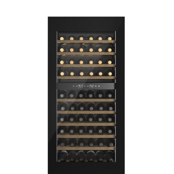Caso | Wine Cooler | WineDeluxe WD 60 | Energy efficiency class F | Built-in | Bottles capacity 60 | Black