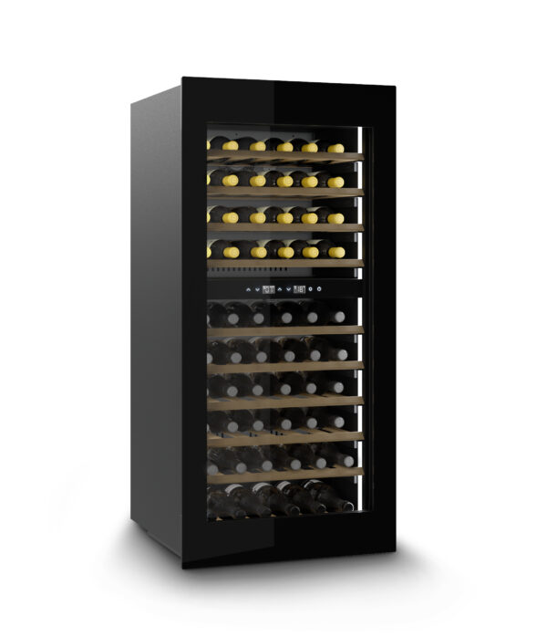 Caso | Wine Cooler | WineDeluxe WD 60 | Energy efficiency class F | Built-in | Bottles capacity 60 | Black - Image 3