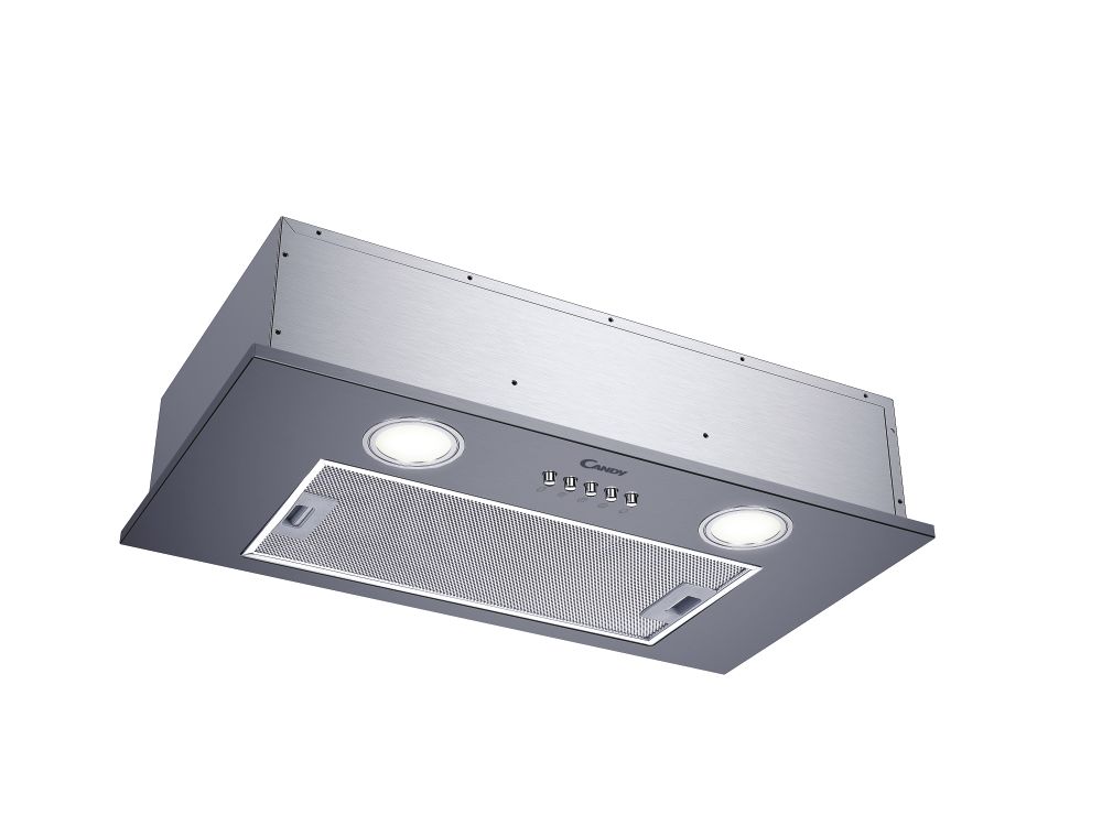 Candy | Hood | CBG625/1X | Canopy | Energy efficiency class C | Width 52 cm | 207 m³/h | Mechanical | LED | Stainless Steel - Image 3