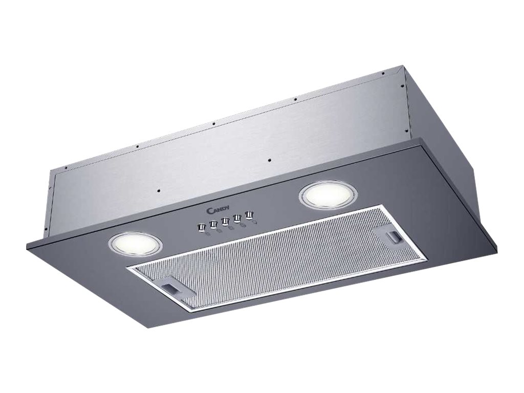 Candy | Hood | CBG625/1X | Canopy | Energy efficiency class C | Width 52 cm | 207 m³/h | Mechanical | LED | Stainless Steel - Image 2