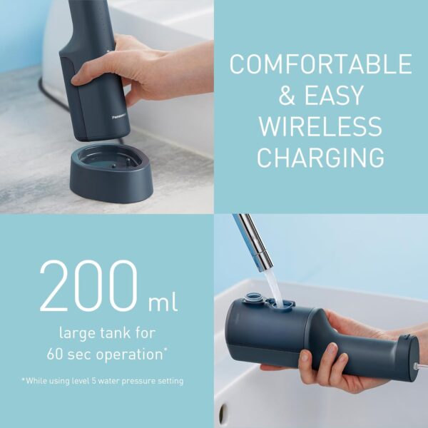 Panasonic Oral Irrigator | EW-DJ66-A303 | 200 ml | Number of heads 2 | Black - Image 5