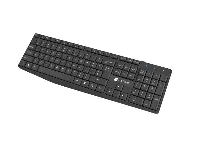 Natec | Keyboard and Mouse | Squid 2in1 Bundle | Keyboard and Mouse Set | Wireless | US | Black | Wireless connection - Image 9